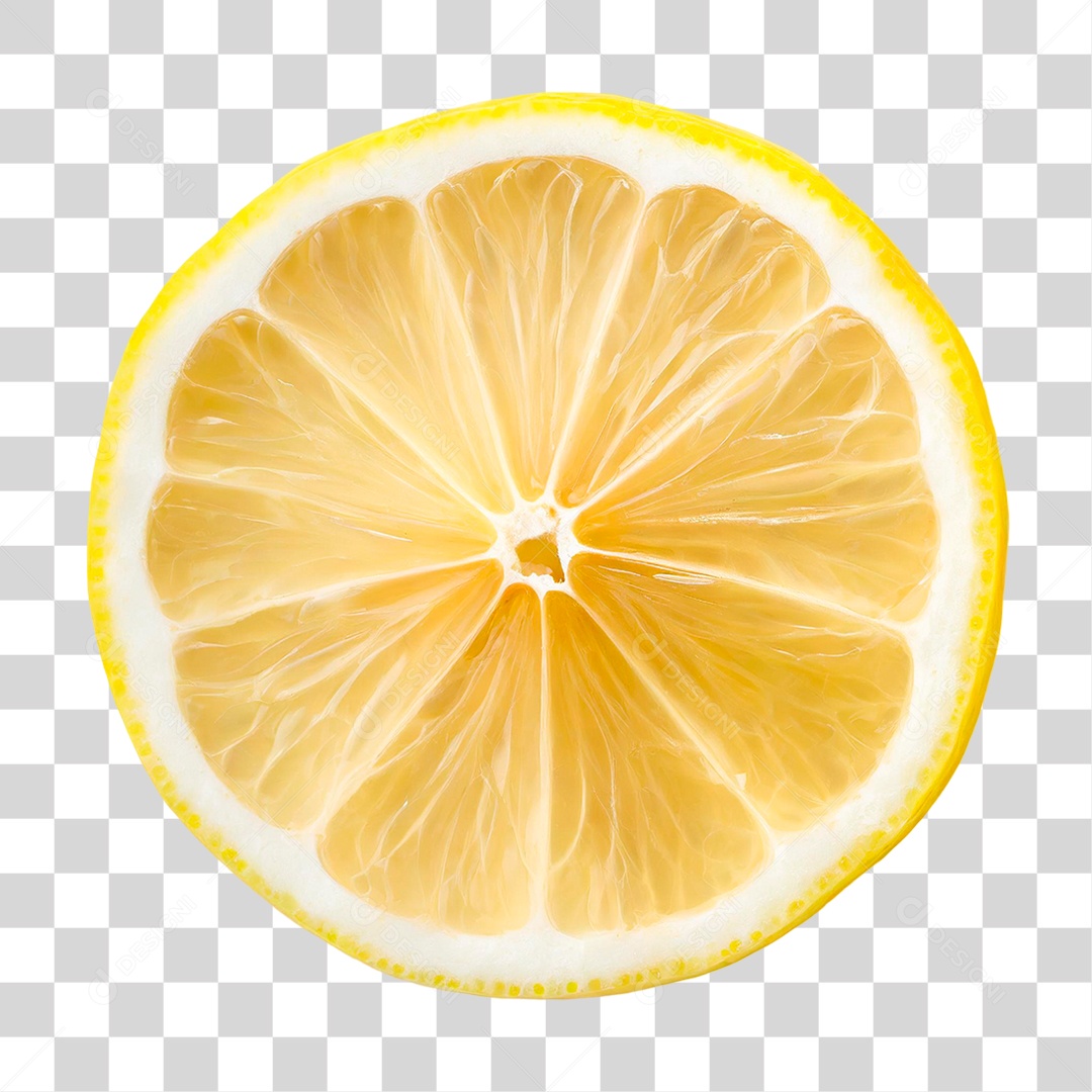 Fatia de Limão PNG Transparente