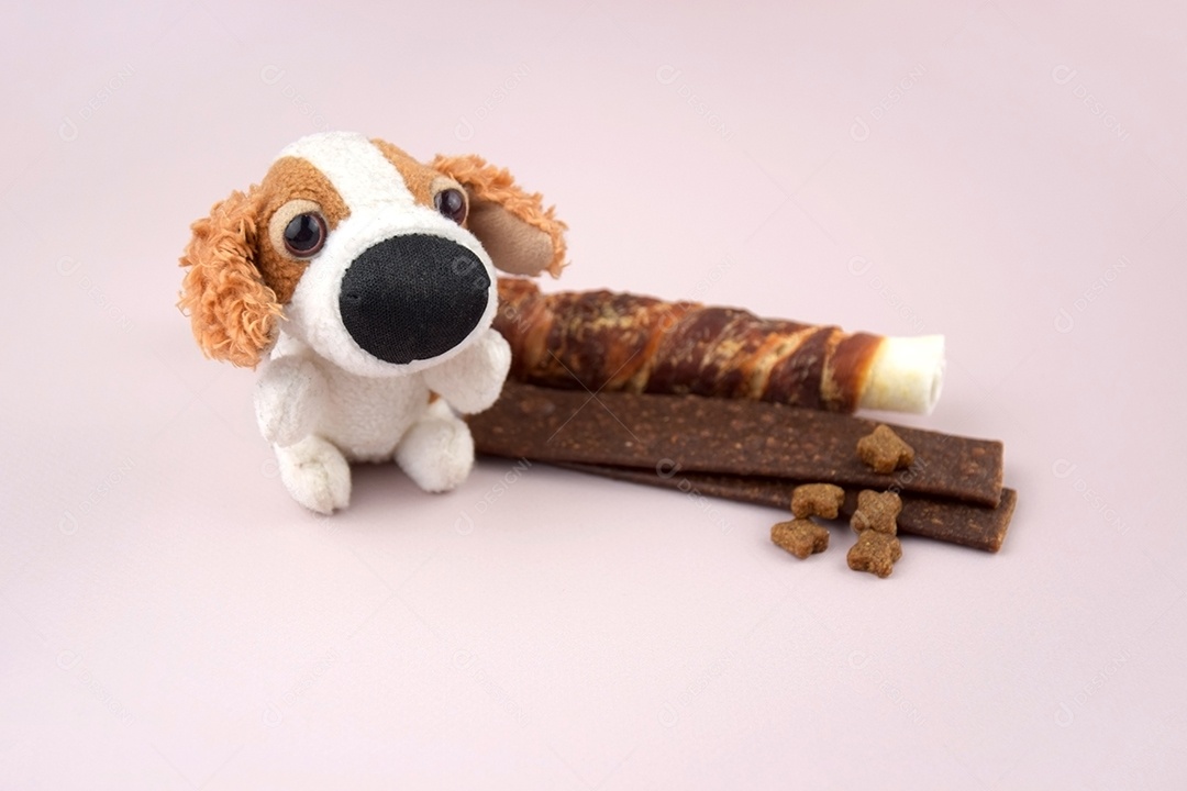 Seringa com ampolas peluche para cão e guloseimas