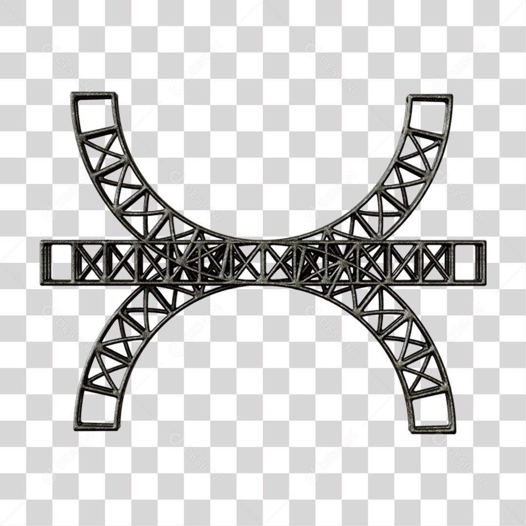 Estrutura Metálica PNG Transparente