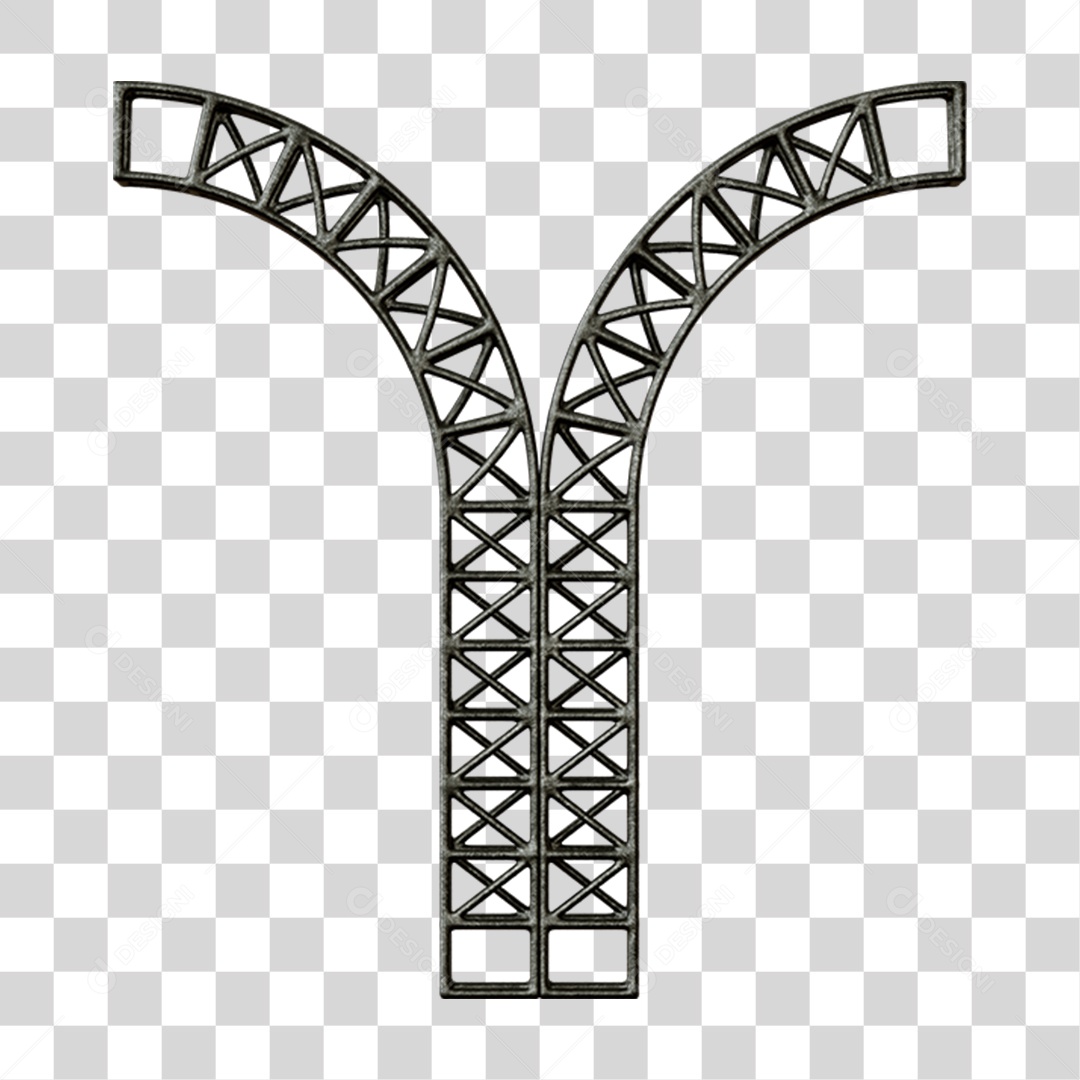 Estrutura Metálica PNG Transparente