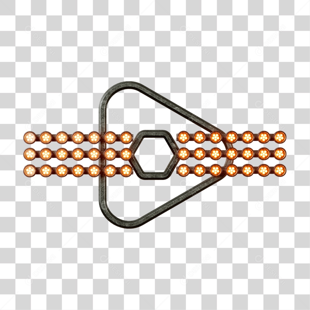 Painel Luzes Holofotes PNG Transparente