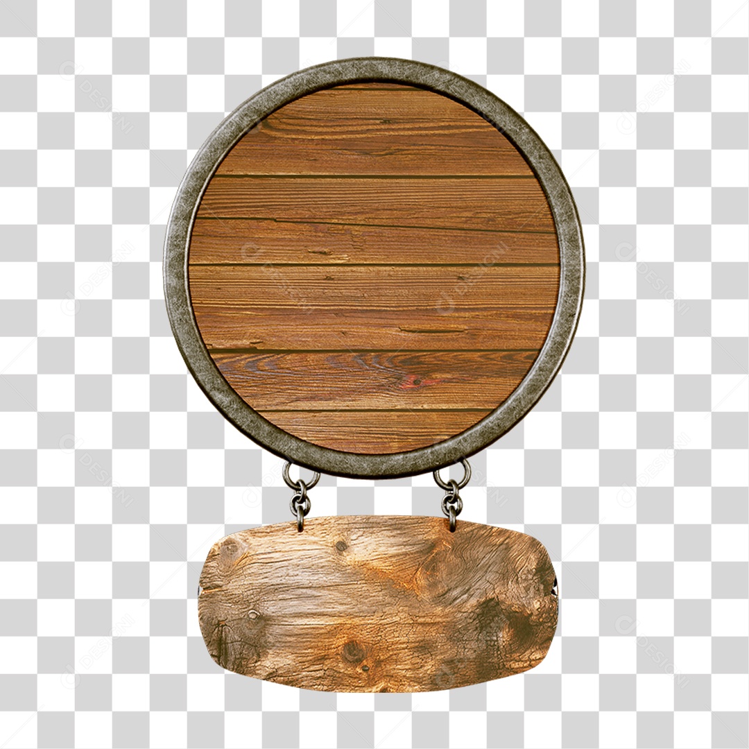 Placas Madeira PNG Transparente