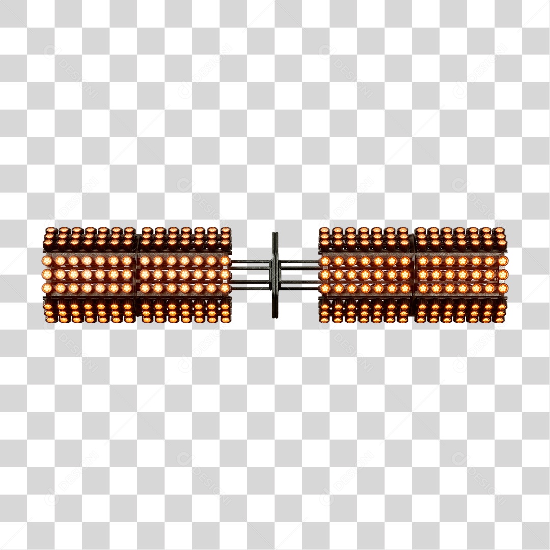 Torre Luzes Painel PNG Transparente