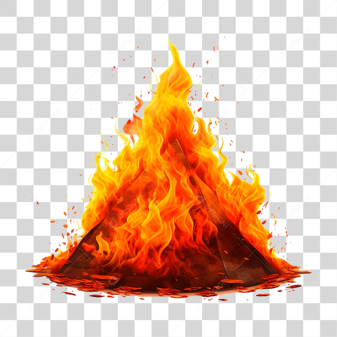Fogueira PNG Transparente