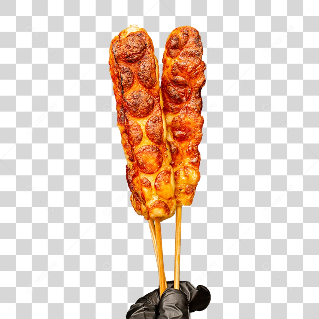 Espetinho Churrasquinho PNG Transparente