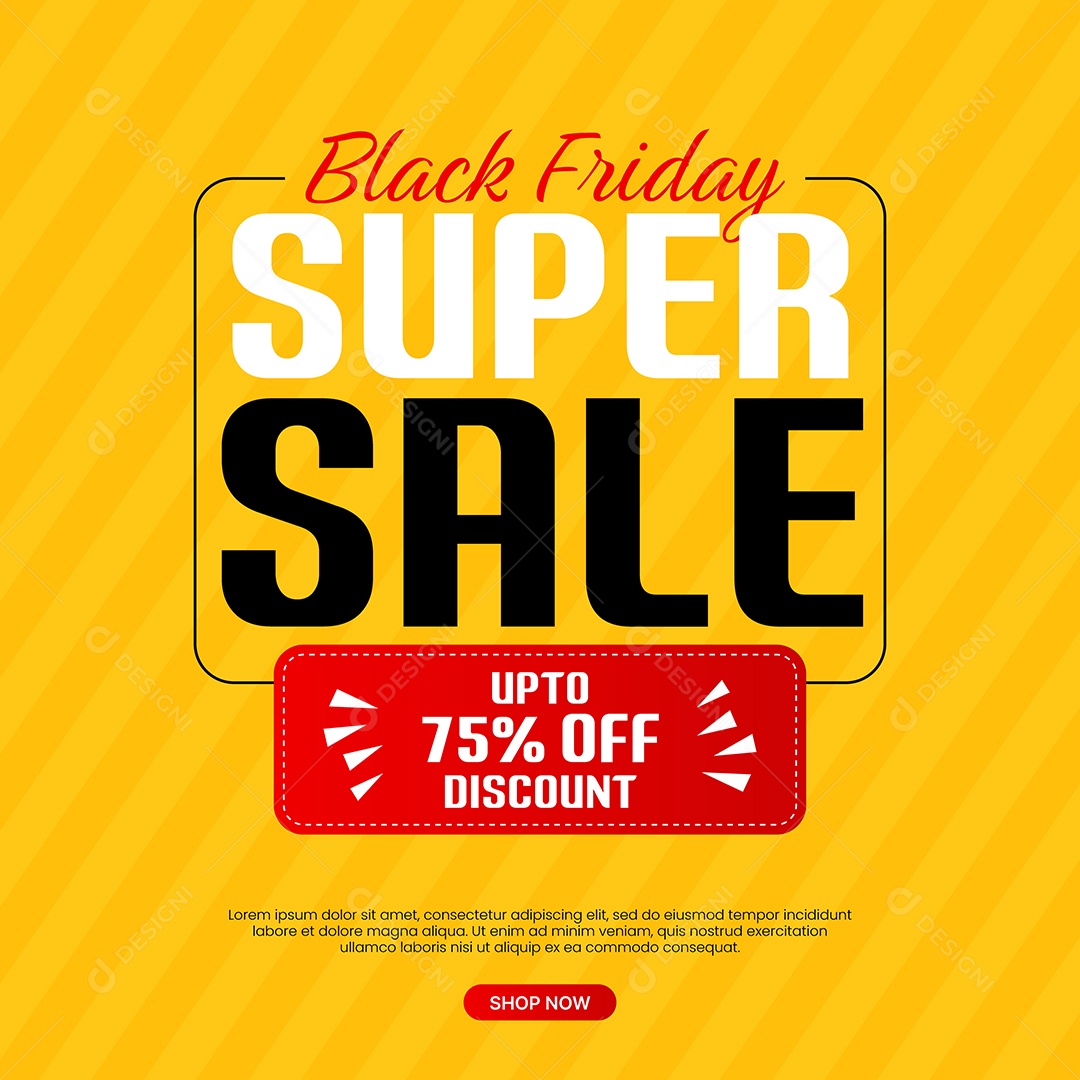 Black Friday Ilustração EPS Editável