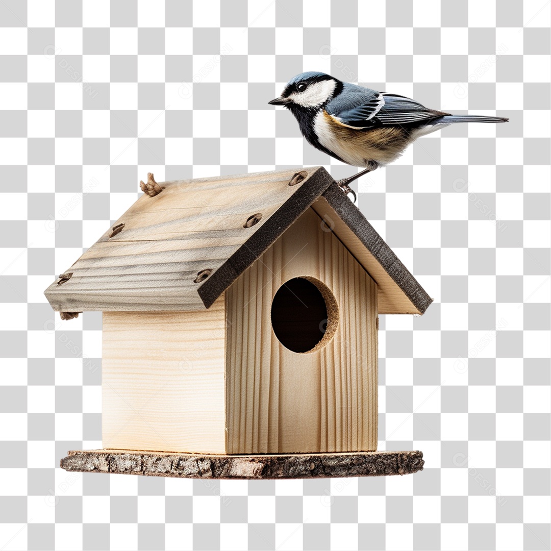 Casa de Pássaro PNG Transparente