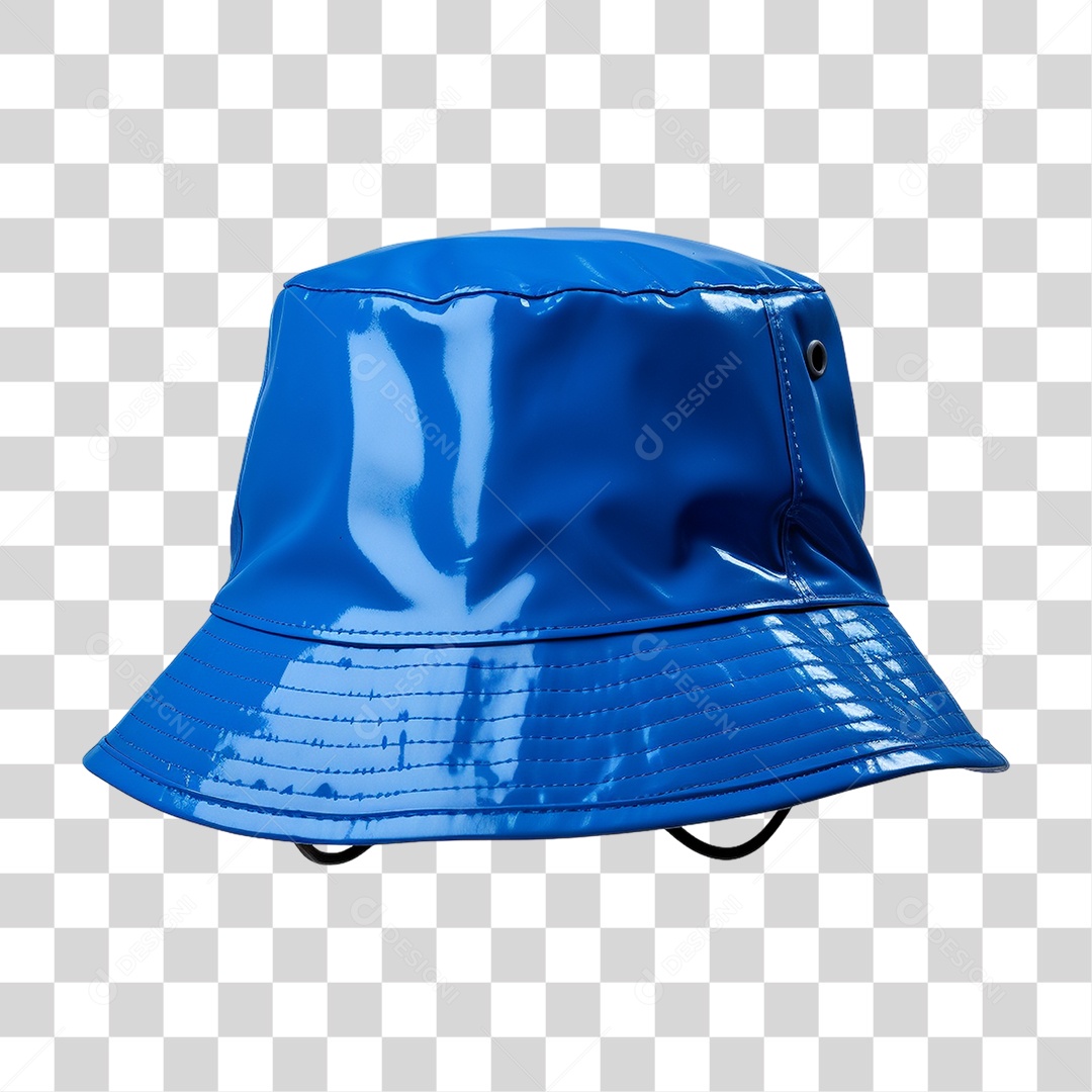 Chapéu Azul PNG Transparente