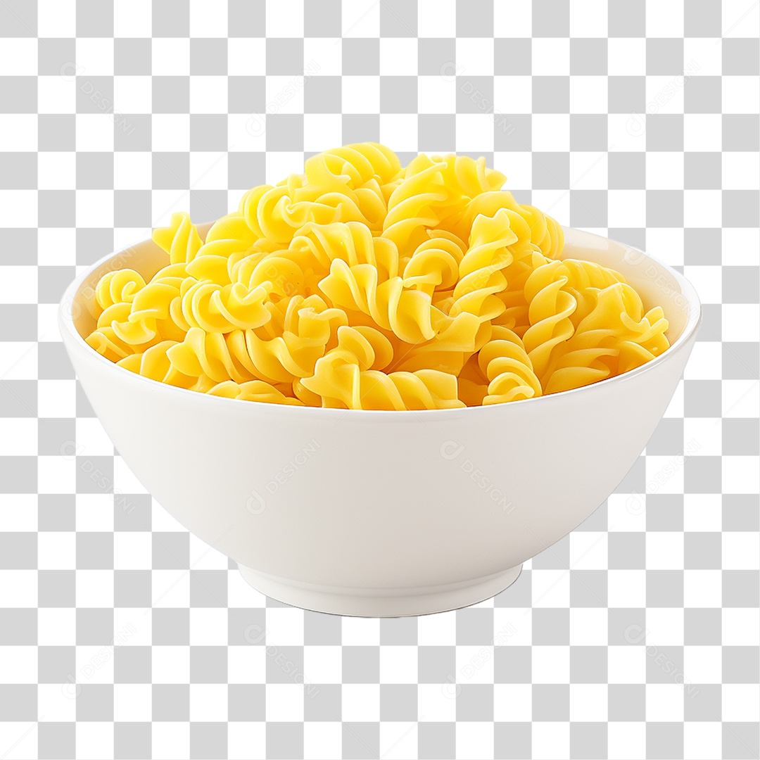 Vasilha com Macarrão PNG Transparente