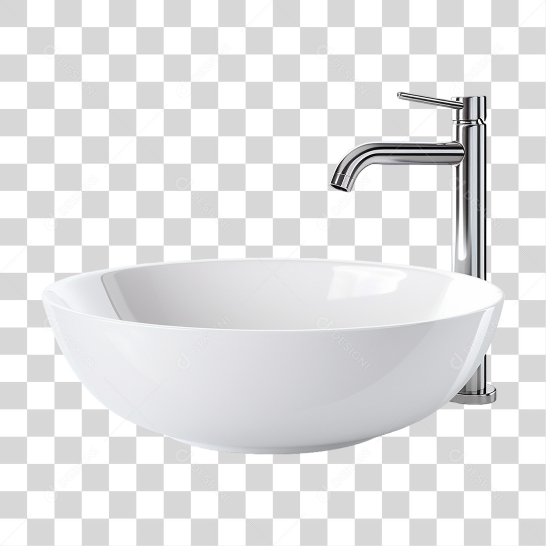 Pia de Banheiro PNG Transparente