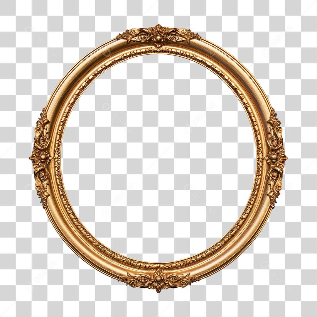 Moldura de Quadro PNG Transparente