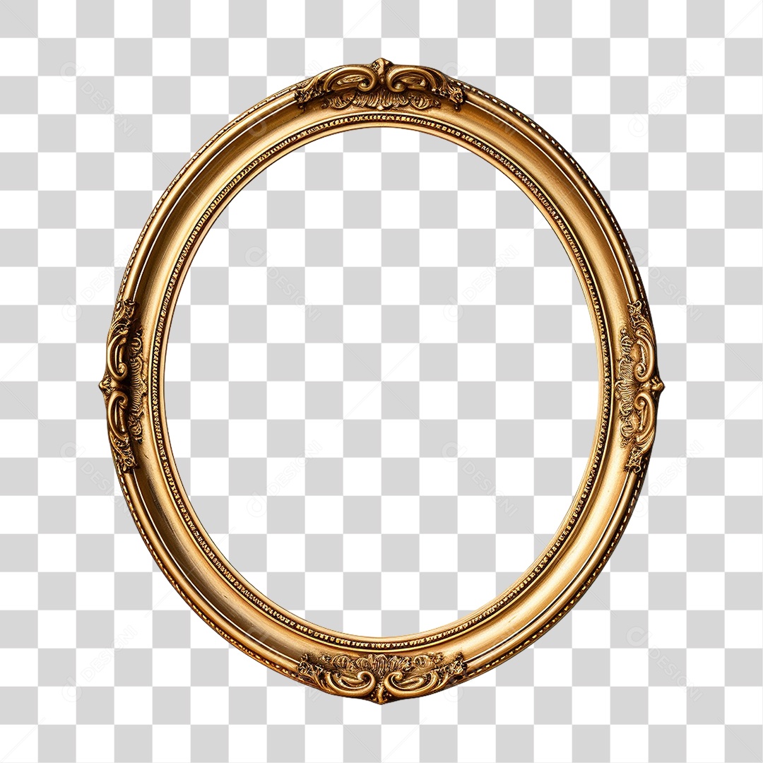 Moldura de Quadro PNG Transparente