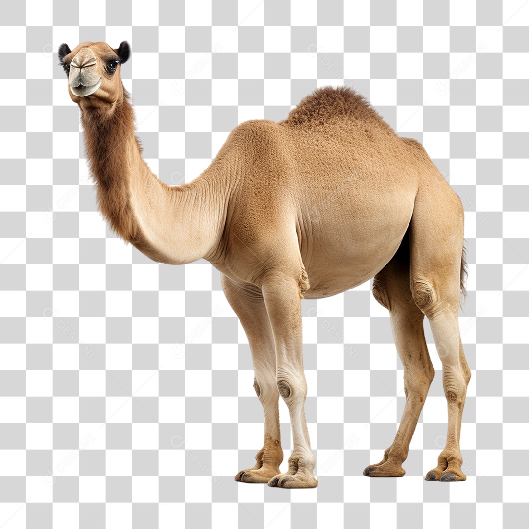Camelo Animal do Deserto PNG Transparente