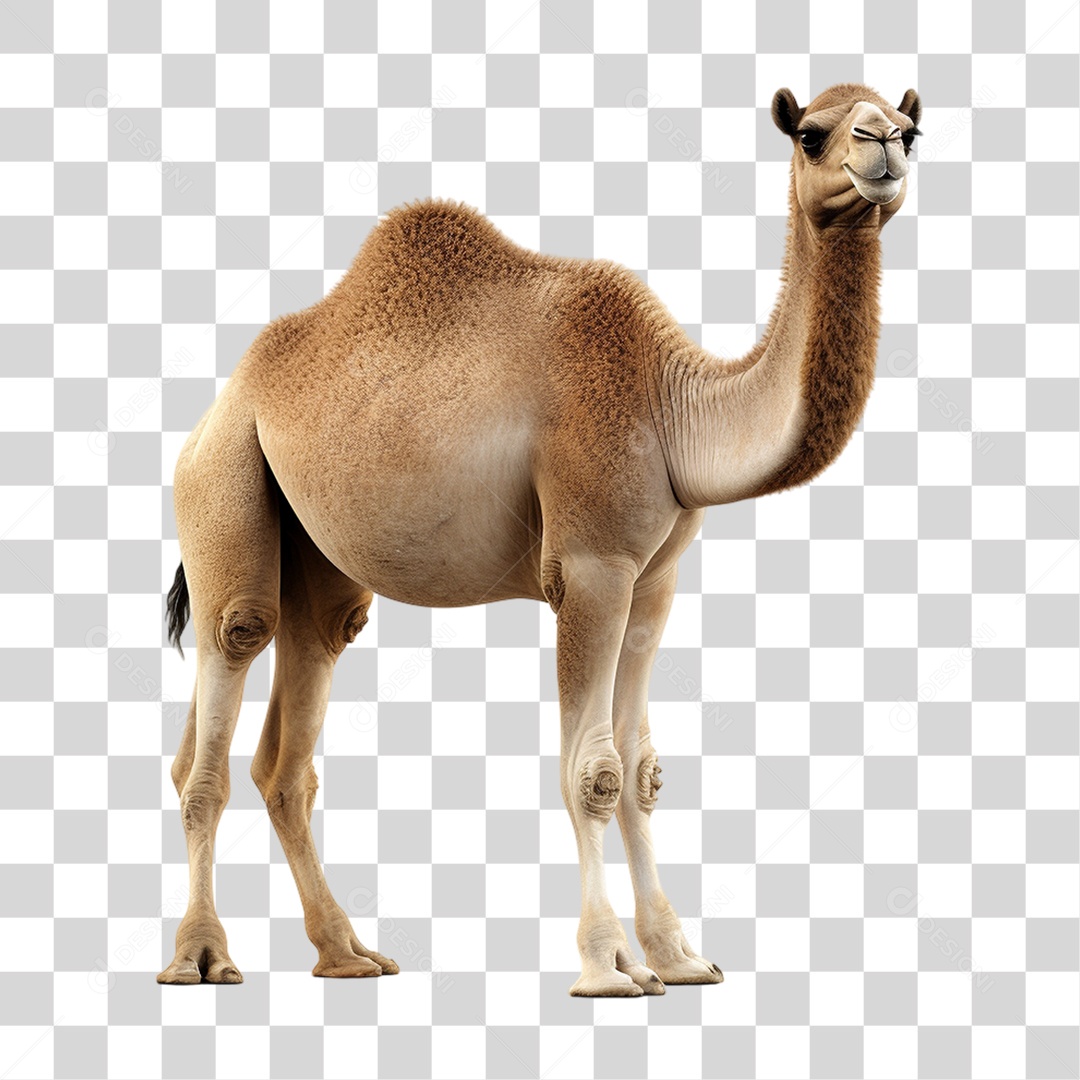Camelo Animal do Deserto PNG Transparente