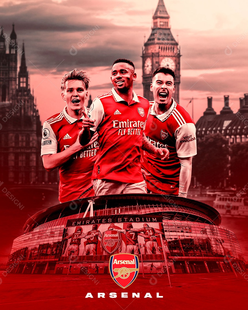 Social Media Jogador de Futebol PSD Editável