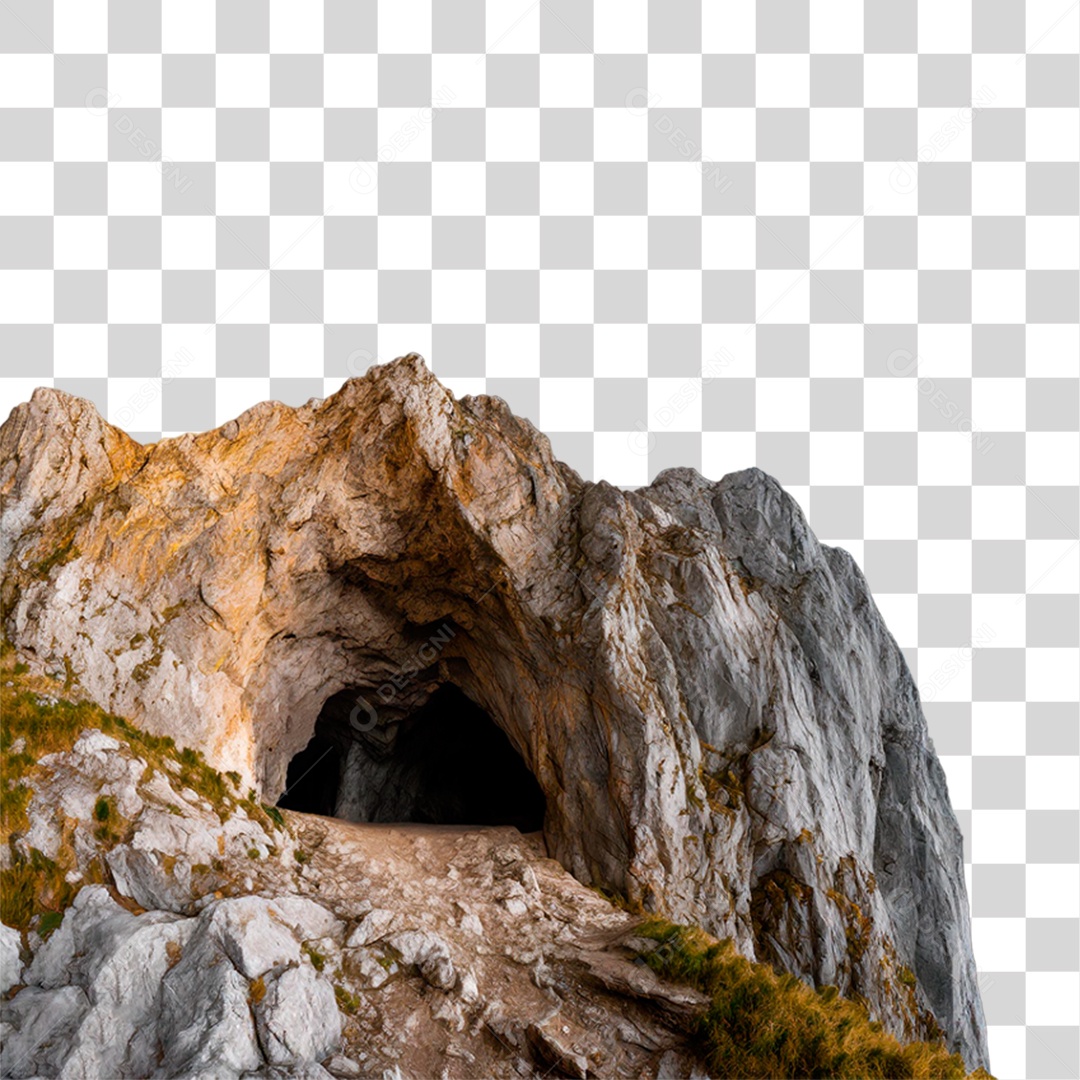 Entrada da Caverna PNG Transparente