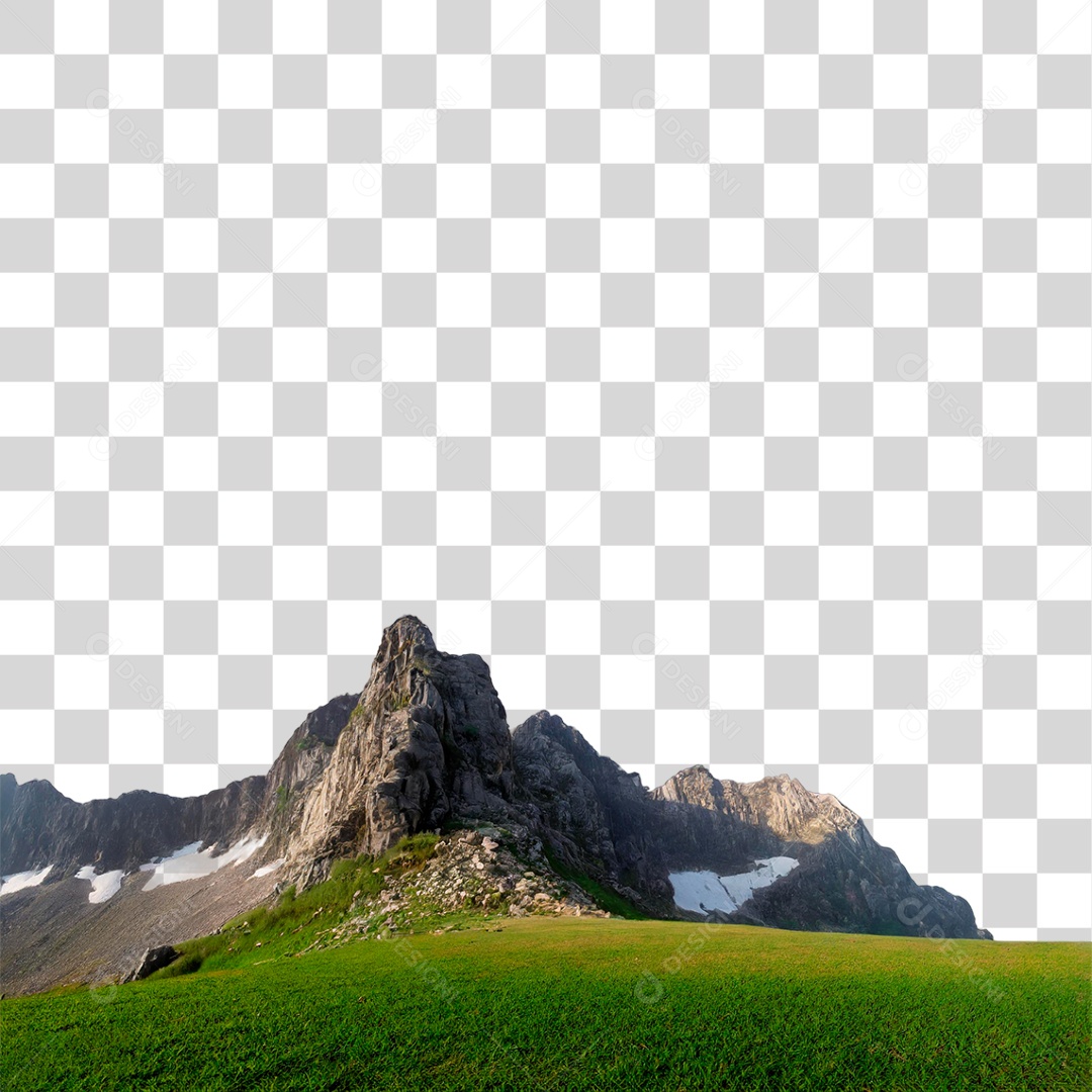 Montanha Rochosa PNG Transparente