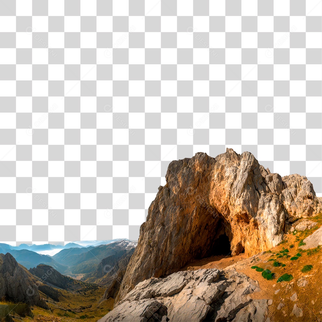 Entrada da Caverna PNG Transparente