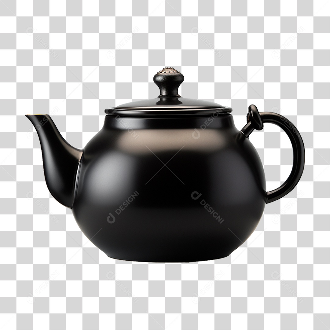 Bule de Cerâmica PNG Transparente