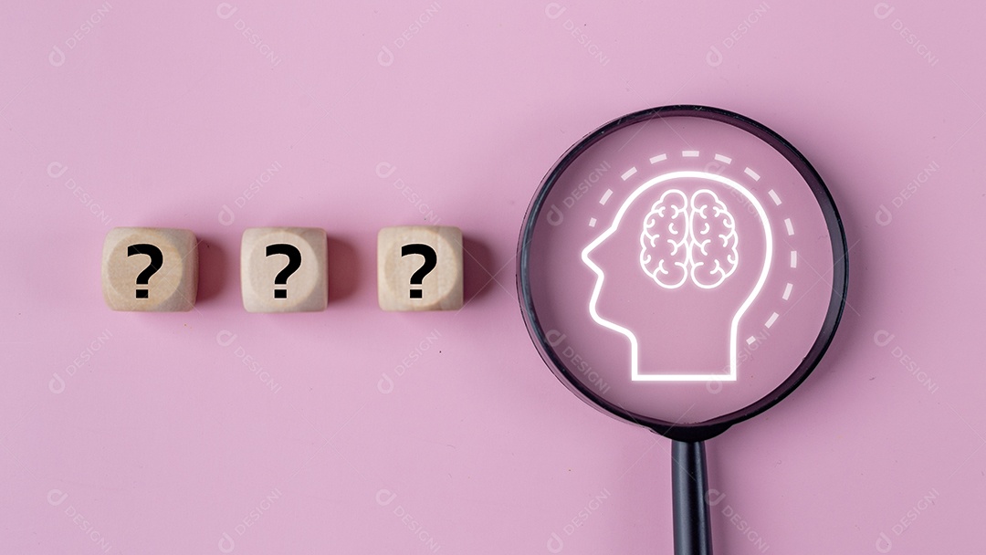 Blocos de madeira sobre fundo isolado