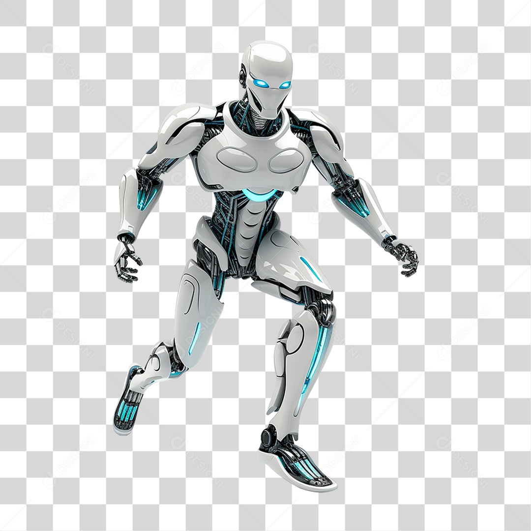 Mini Robô PNG Transparente