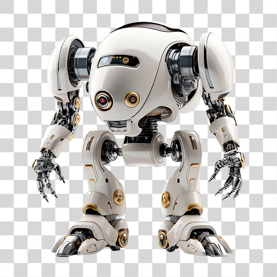 Mini Robô PNG Transparente