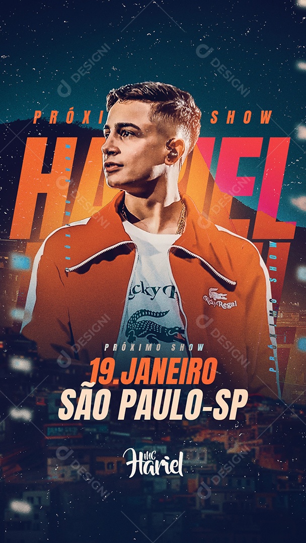 Social Media Flyer Evento Próximos Shows PSD Editável