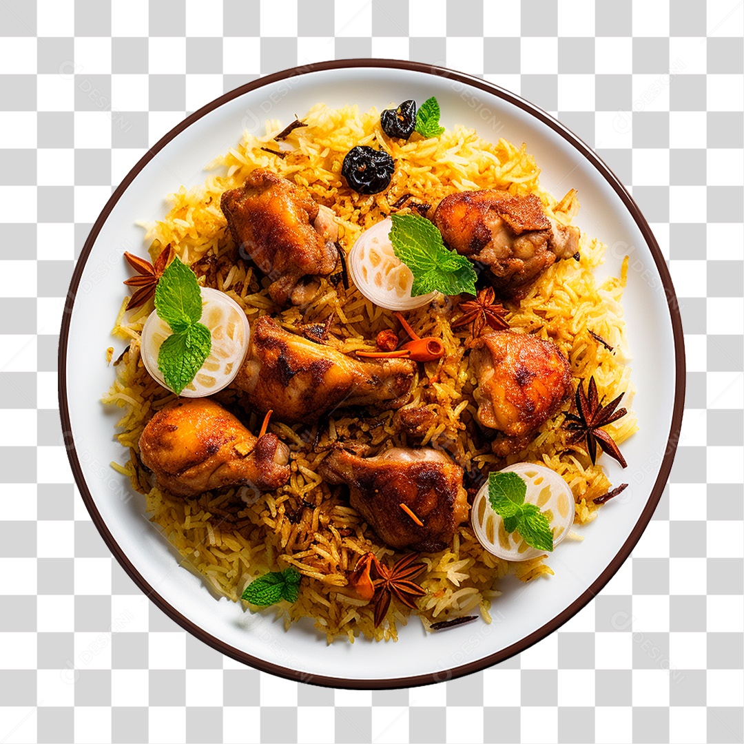 Prato de Comida PNG Transparente