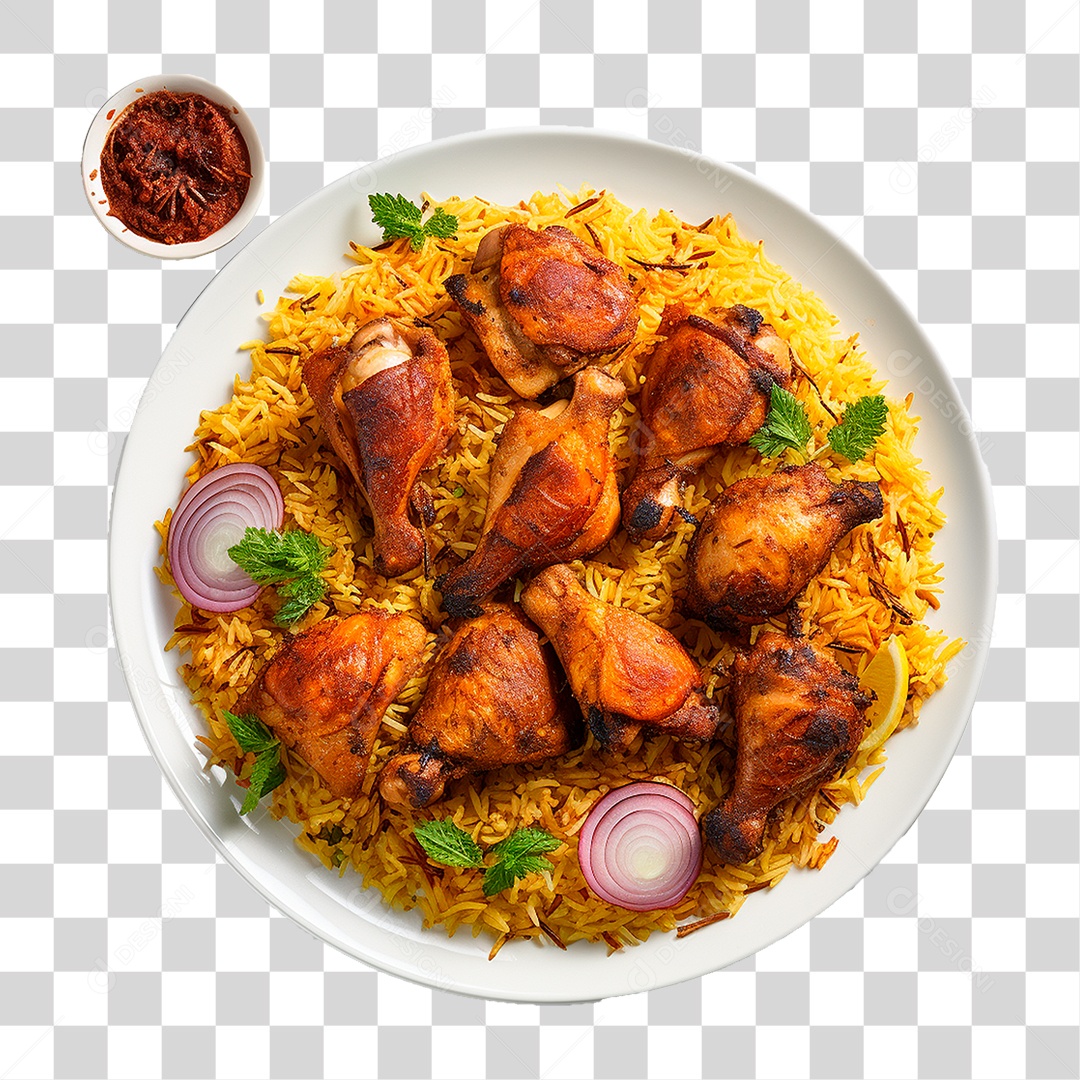 Prato de Comida PNG Transparente