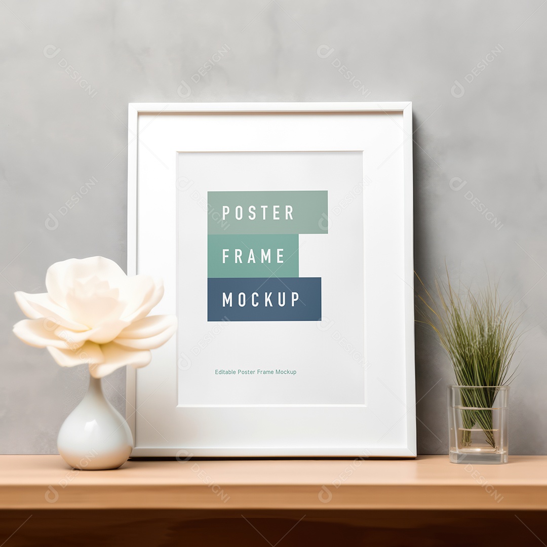 Moldura PSD Editável Mockup