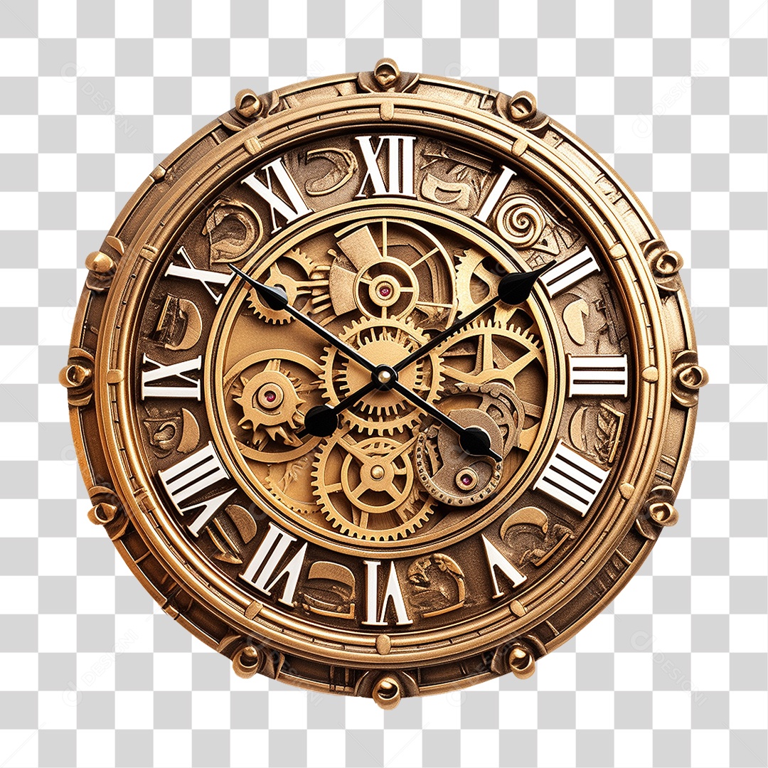 Relógio Antigo Relíquia PNG Transparente