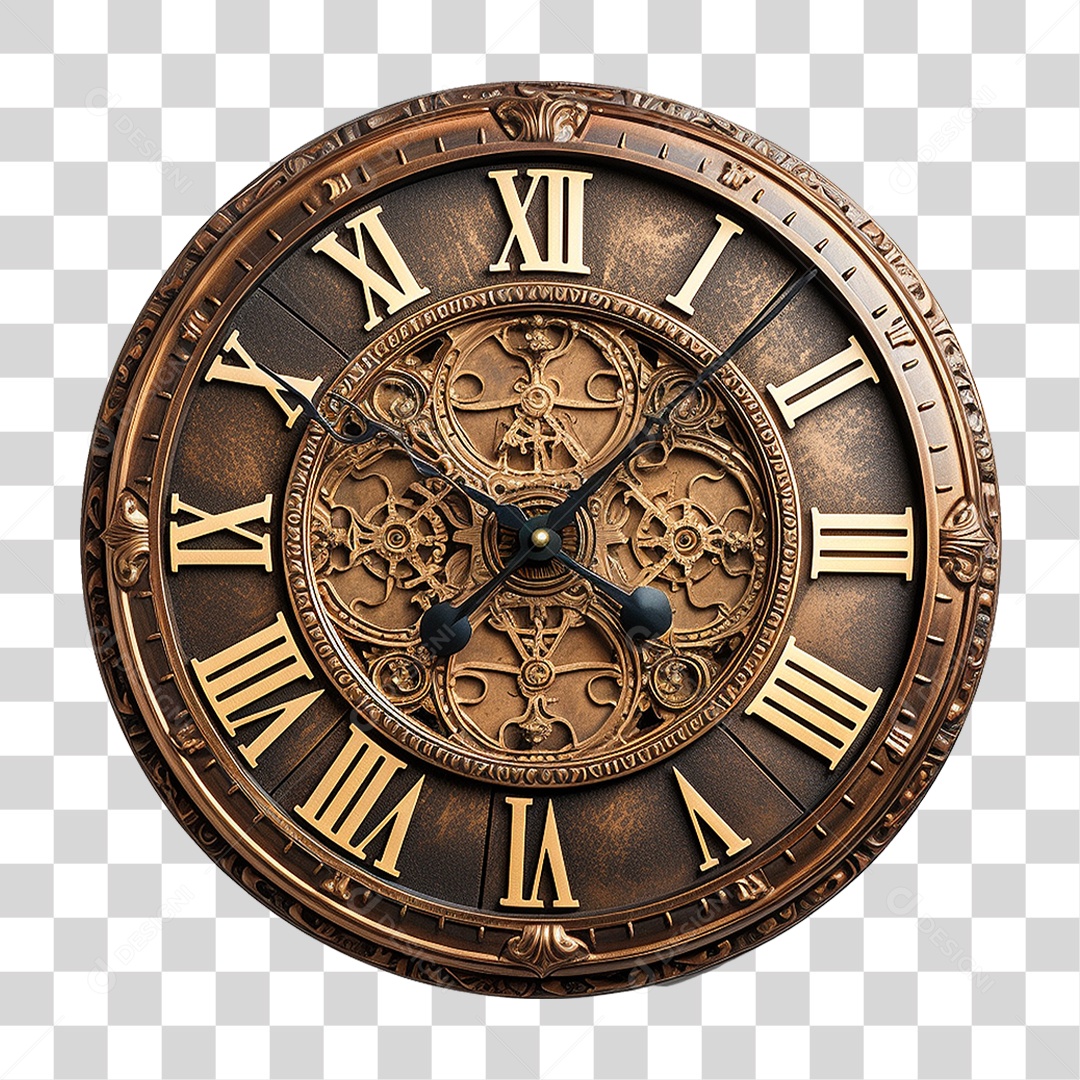 Relógio Antigo Relíquia PNG Transparente