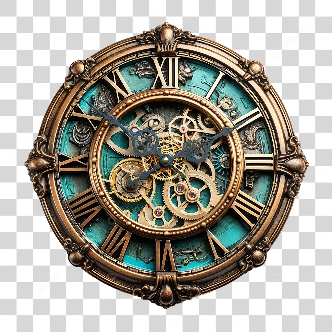 Relógio Antigo Relíquia PNG Transparente