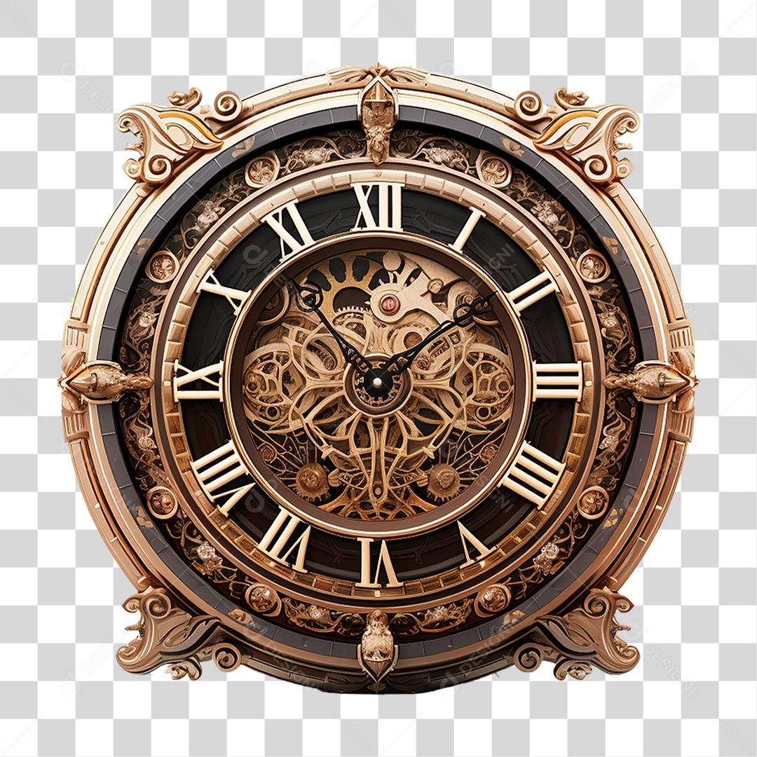 Relógio Antigo Relíquia PNG Transparente