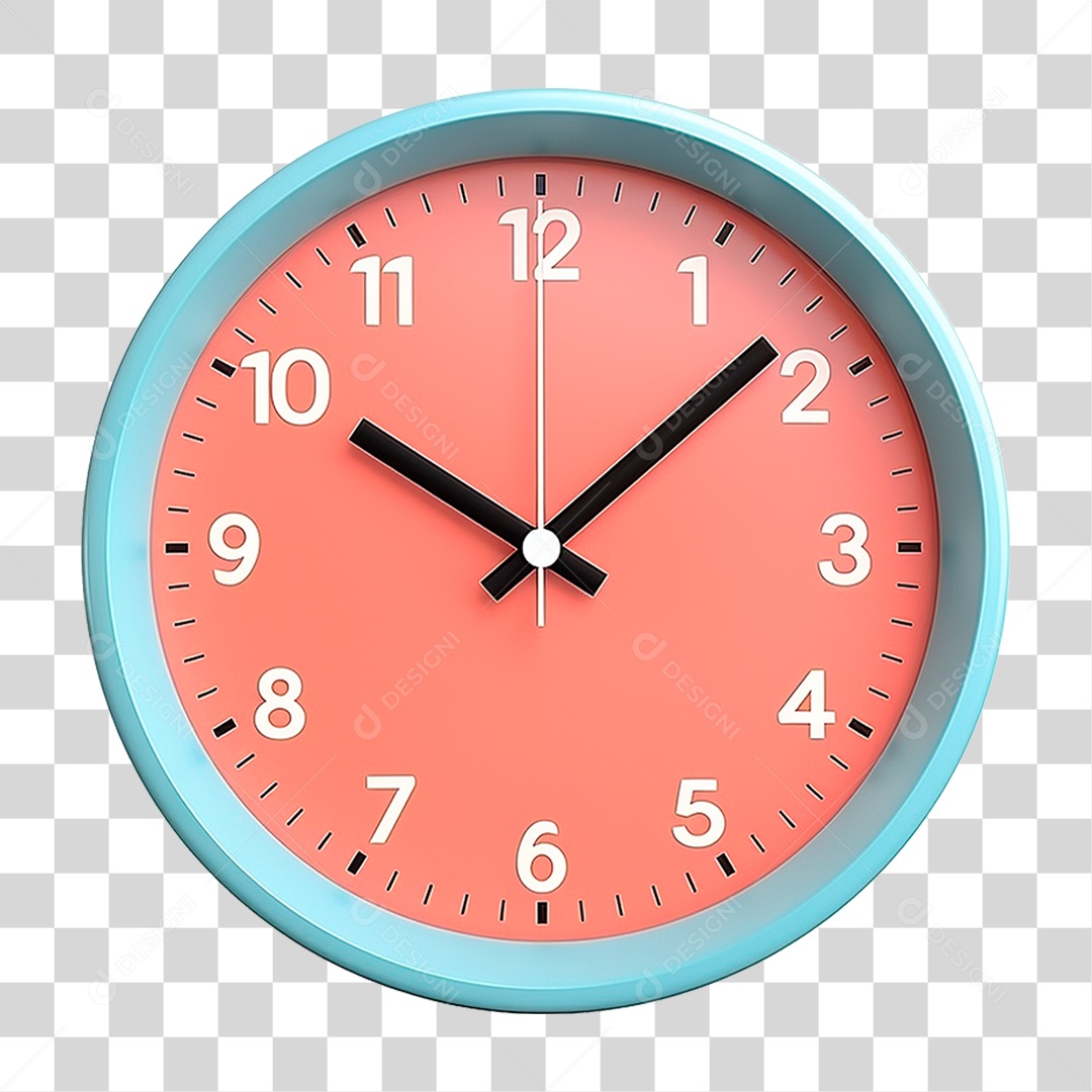 Relógio de Parede PNG Transparente