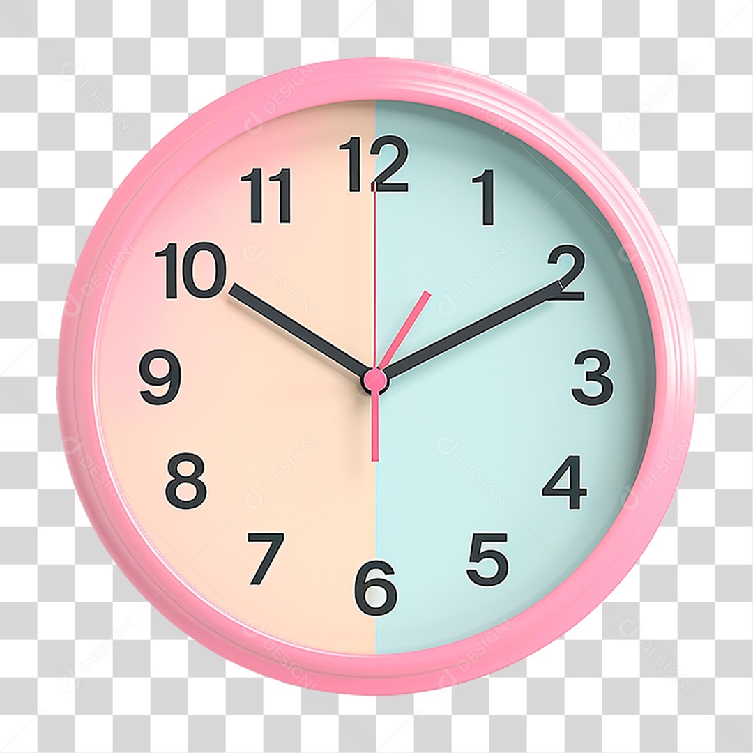 Relógio de Parede PNG Transparente