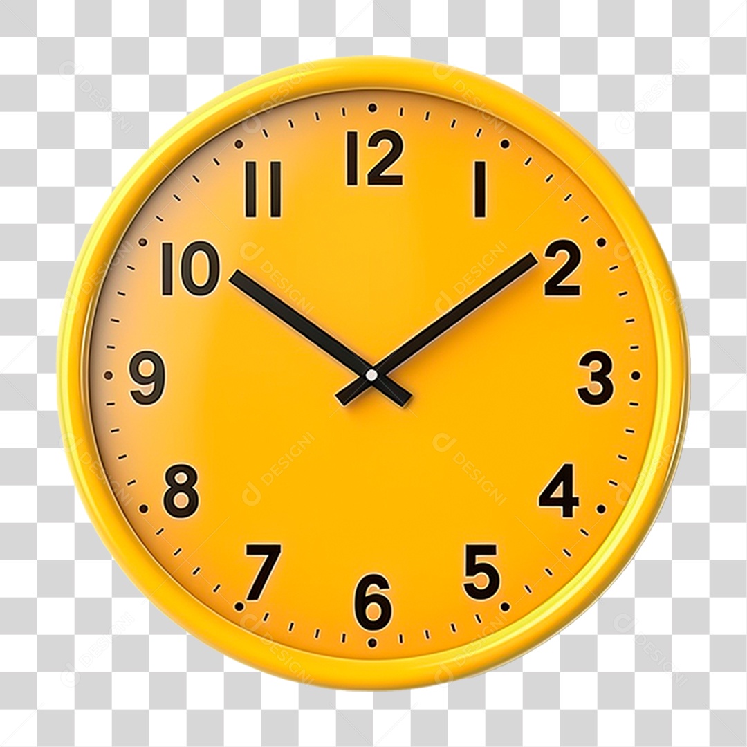 Relógio de Parede PNG Transparente