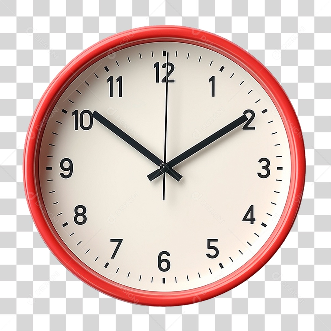 Relógio de Parede PNG Transparente