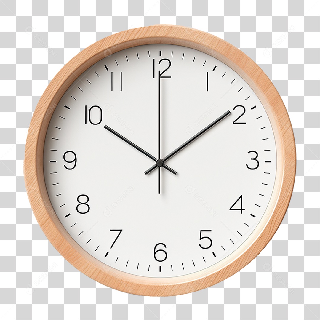 Relógio de Parede PNG Transparente