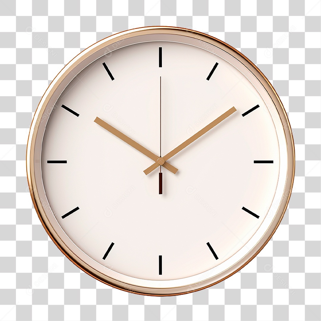 Relógio de Parede PNG Transparente