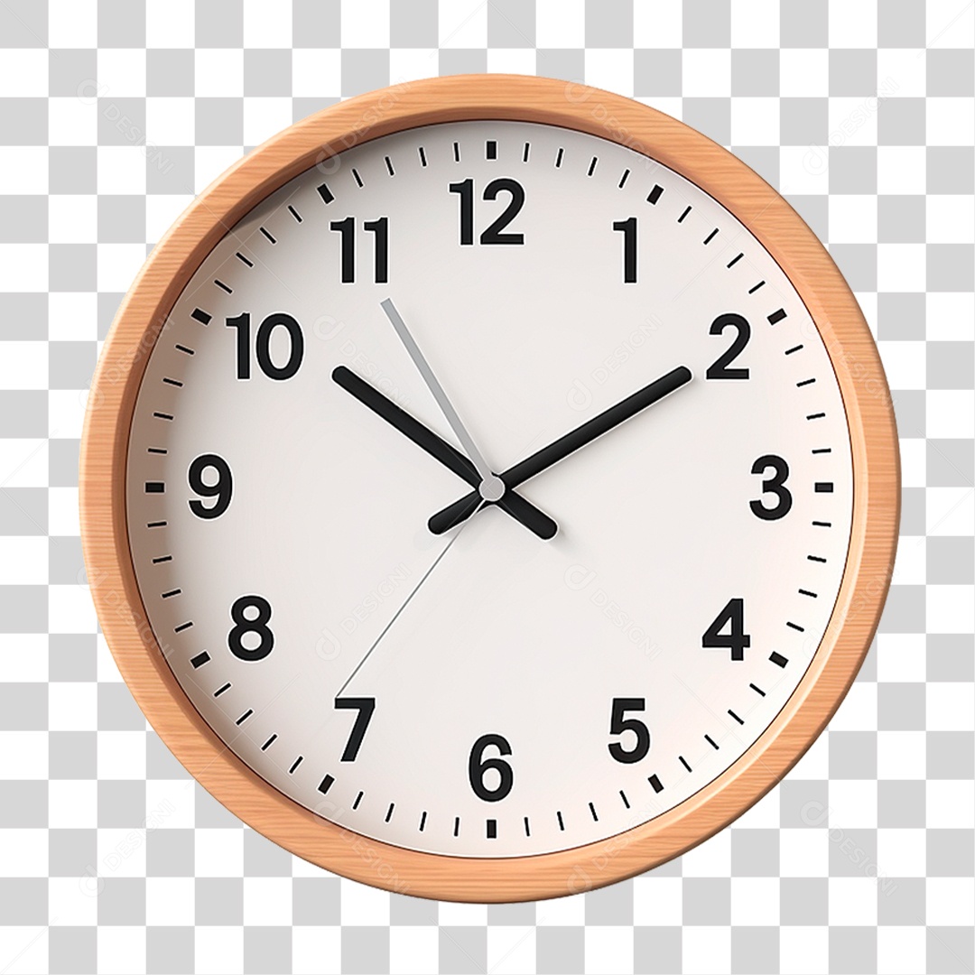 Relógio de Parede PNG Transparente