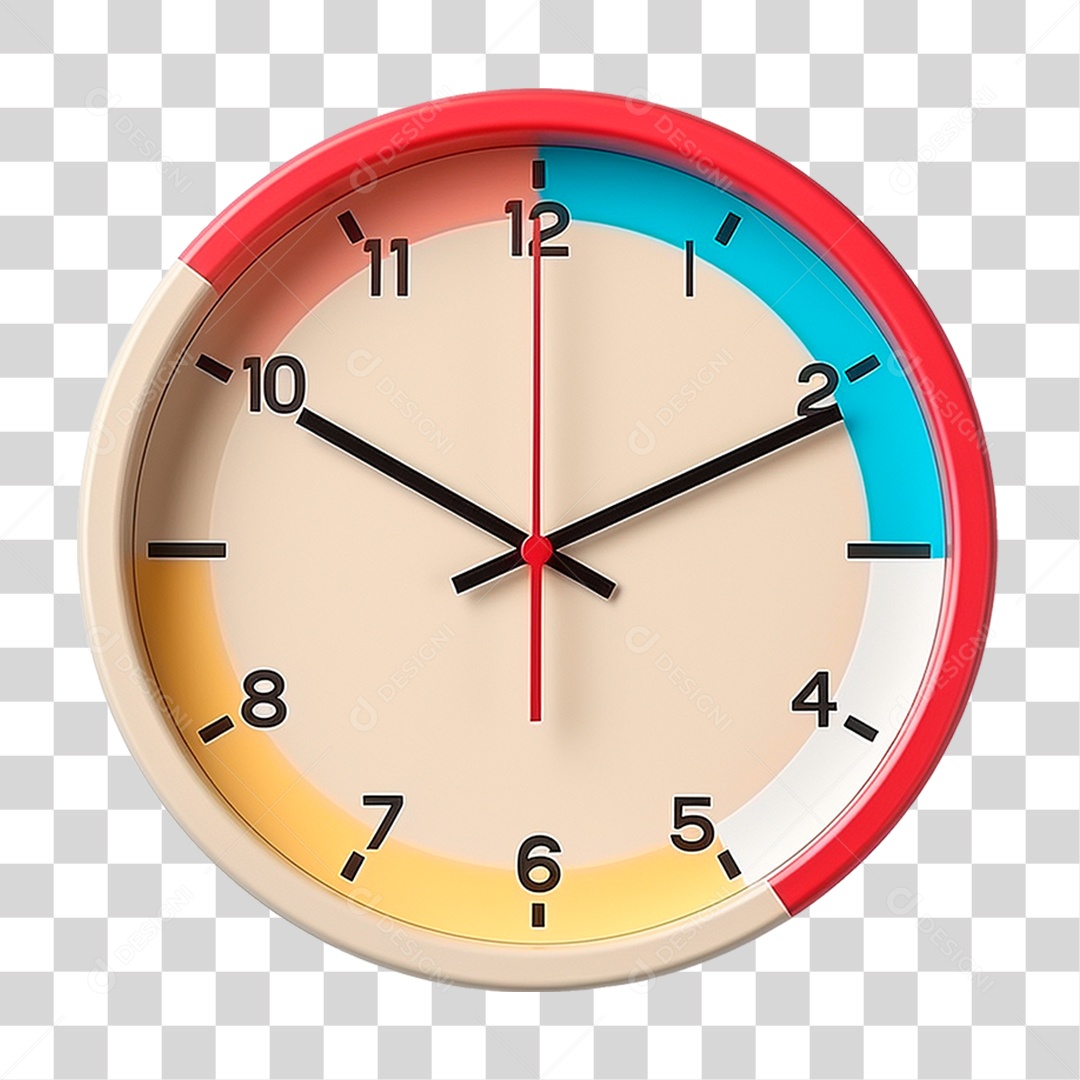 Relógio de Parede PNG Transparente