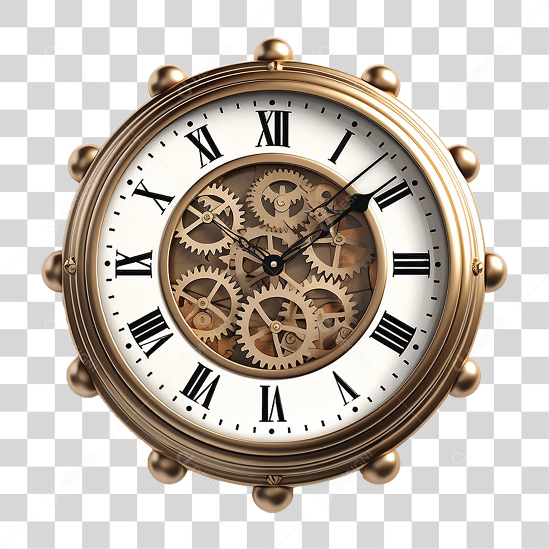Relógio Antigo Relíquia PNG Transparente