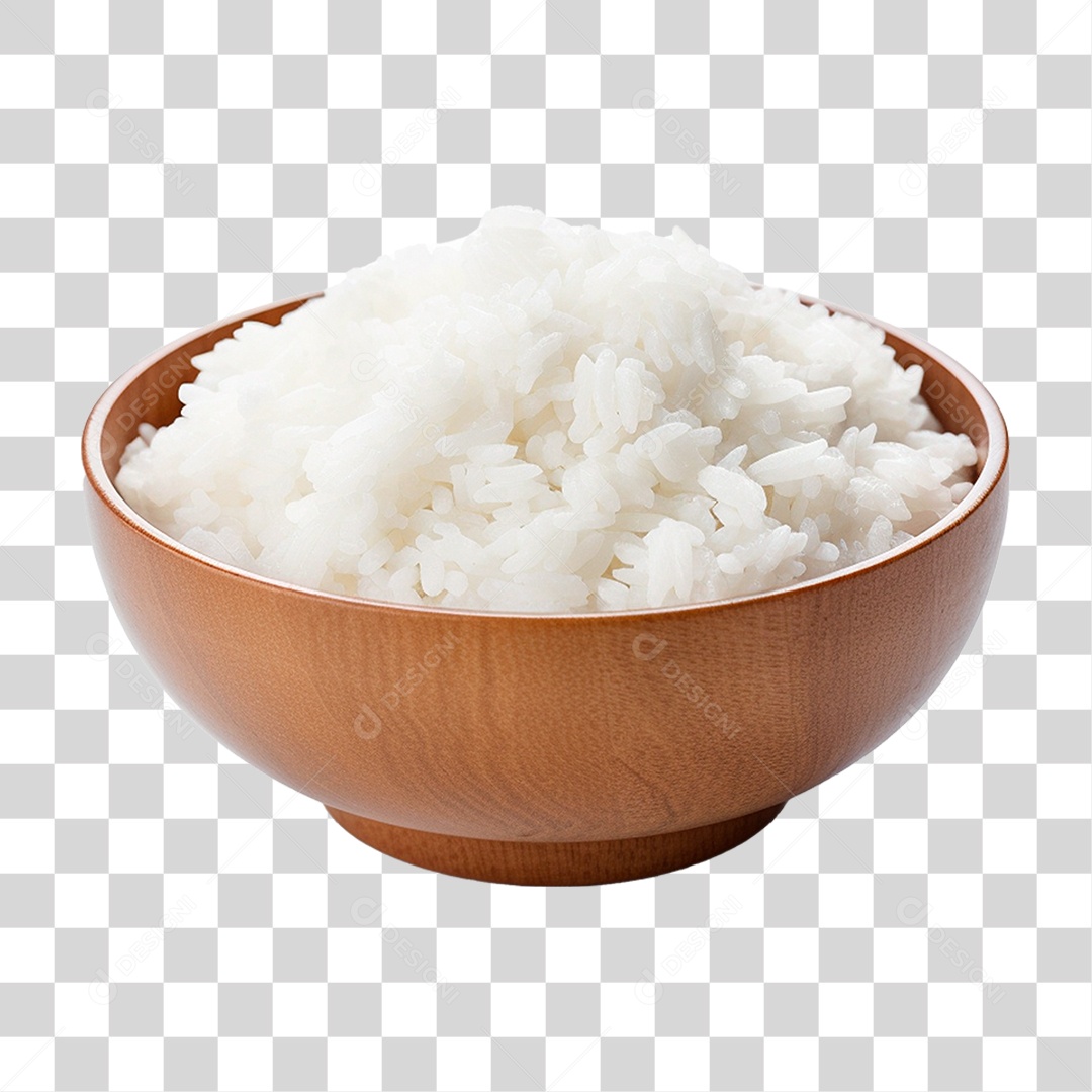 Tigela de Arroz PNG Transparente