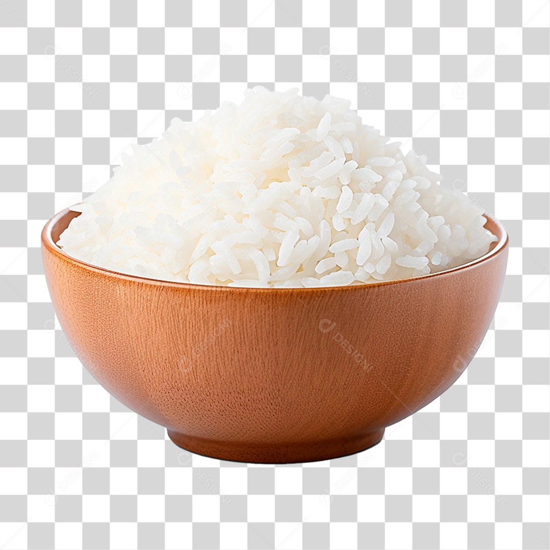 Tigela de Arroz PNG Transparente