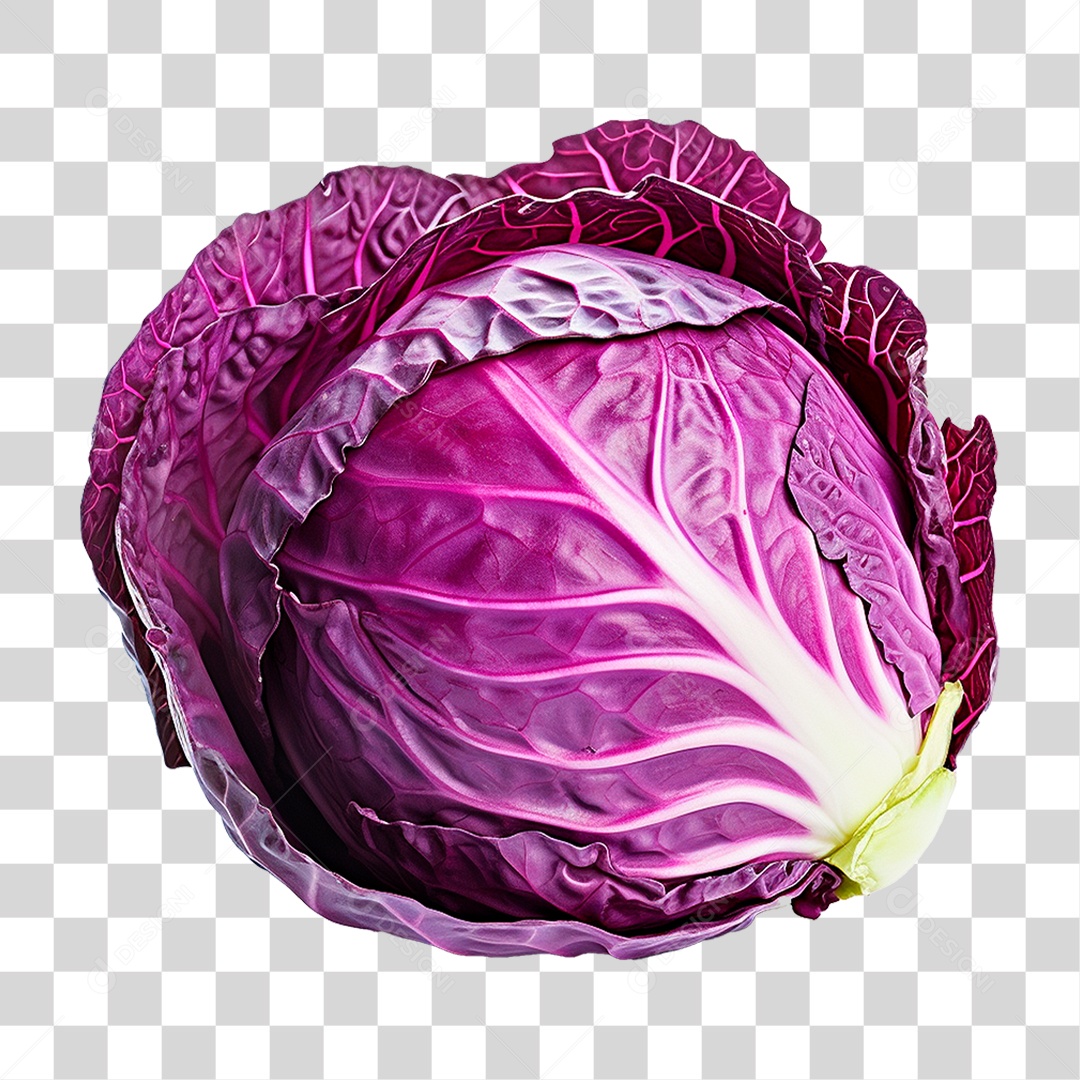 Repolho Roxo PNG Transparente