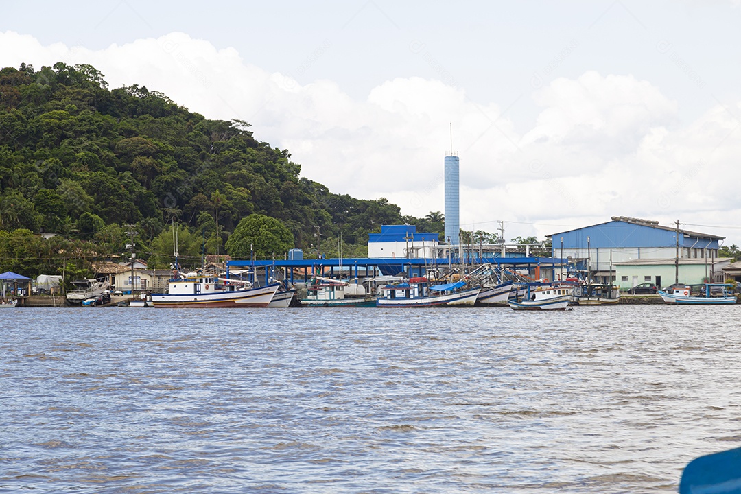 Pessoas sobre uma balsa