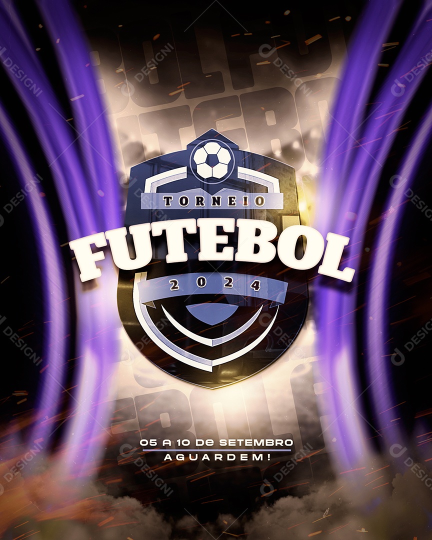 Brasão Torneio De Futebol Para Composição PSD