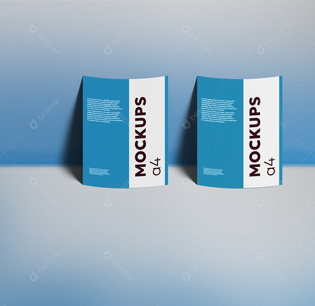 Modelo de Capa Mockup PSD Editável