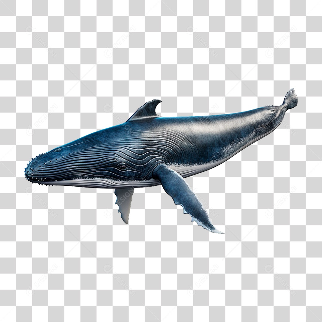 Baleia Jubarte PNG Transparente